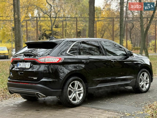 Черный Форд Эдж, объемом двигателя 2 л и пробегом 168 тыс. км за 14700 $, фото 8 на Automoto.ua