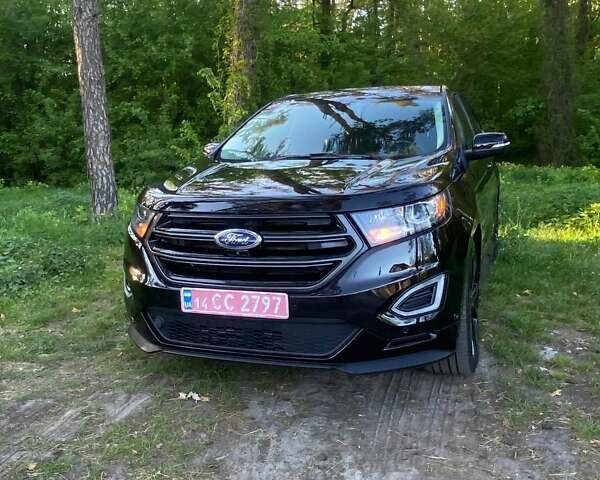 Черный Форд Эдж, объемом двигателя 2.7 л и пробегом 160 тыс. км за 17000 $, фото 1 на Automoto.ua