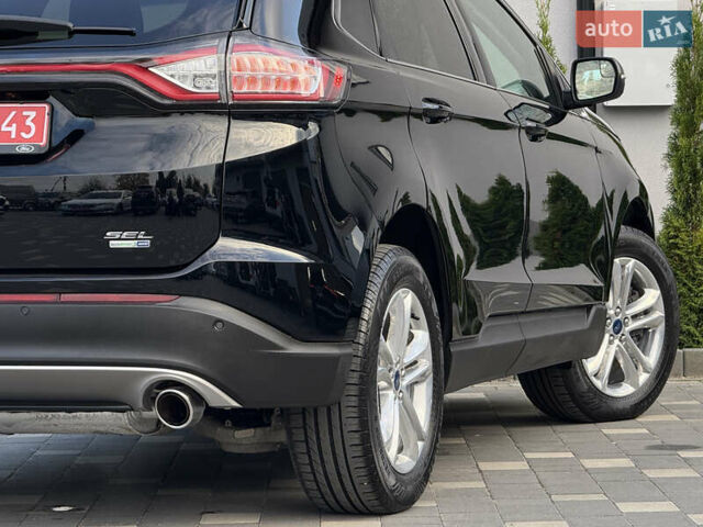 Черный Форд Эдж, объемом двигателя 2 л и пробегом 150 тыс. км за 15950 $, фото 24 на Automoto.ua