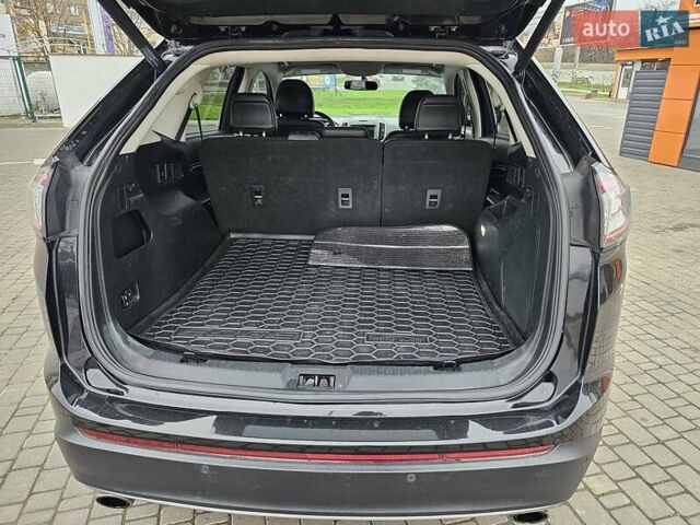 Черный Форд Эдж, объемом двигателя 2 л и пробегом 136 тыс. км за 19700 $, фото 11 на Automoto.ua