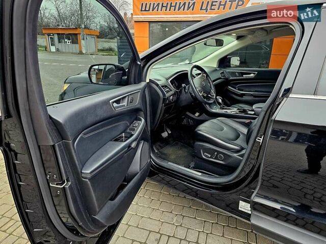 Черный Форд Эдж, объемом двигателя 2 л и пробегом 136 тыс. км за 19700 $, фото 13 на Automoto.ua