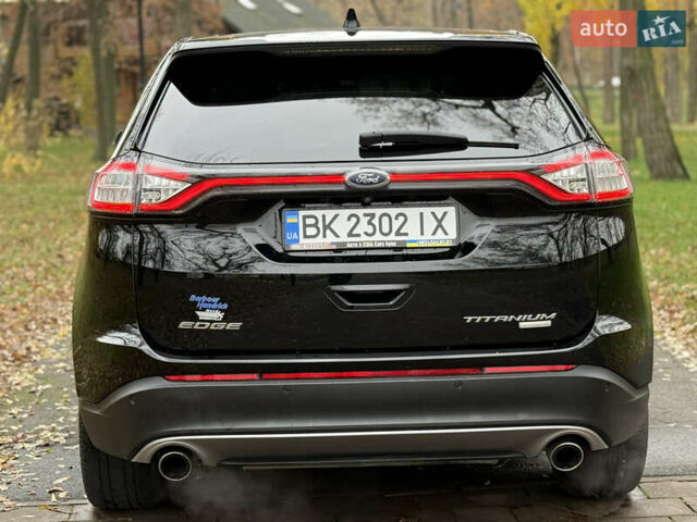 Черный Форд Эдж, объемом двигателя 2 л и пробегом 168 тыс. км за 14700 $, фото 19 на Automoto.ua