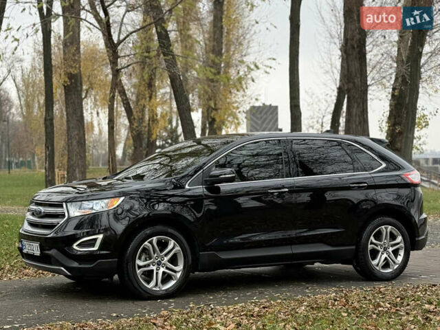 Черный Форд Эдж, объемом двигателя 2 л и пробегом 168 тыс. км за 14700 $, фото 3 на Automoto.ua
