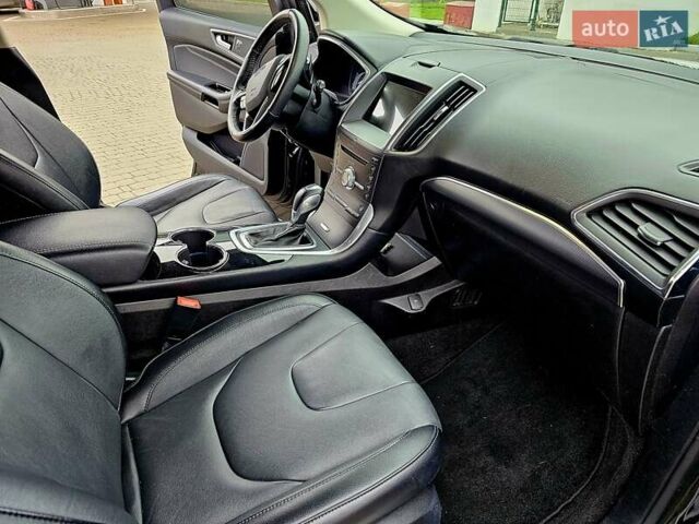 Черный Форд Эдж, объемом двигателя 2 л и пробегом 136 тыс. км за 19700 $, фото 19 на Automoto.ua