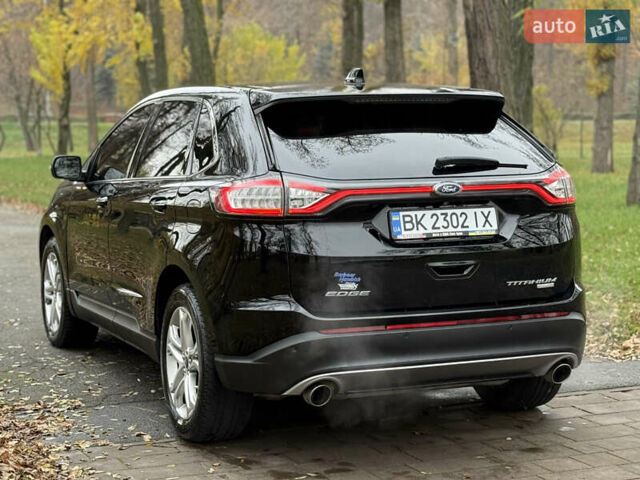 Черный Форд Эдж, объемом двигателя 2 л и пробегом 168 тыс. км за 14700 $, фото 15 на Automoto.ua