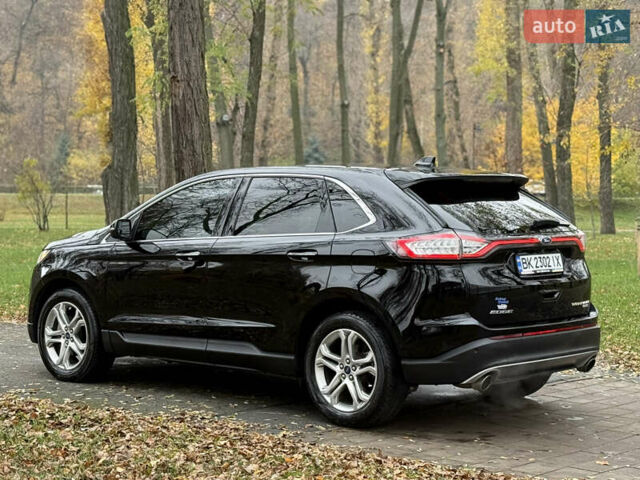 Черный Форд Эдж, объемом двигателя 2 л и пробегом 168 тыс. км за 14700 $, фото 18 на Automoto.ua