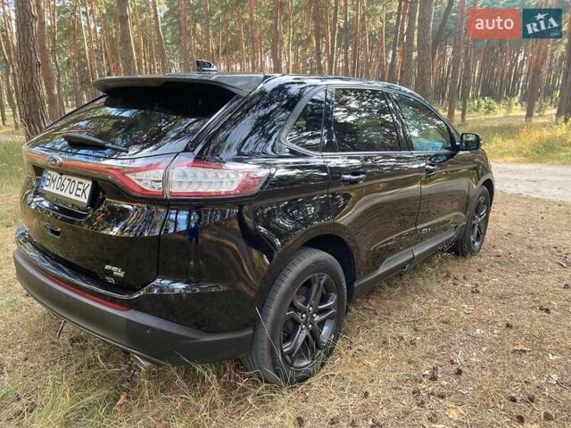 Черный Форд Эдж, объемом двигателя 3.5 л и пробегом 49 тыс. км за 20500 $, фото 20 на Automoto.ua