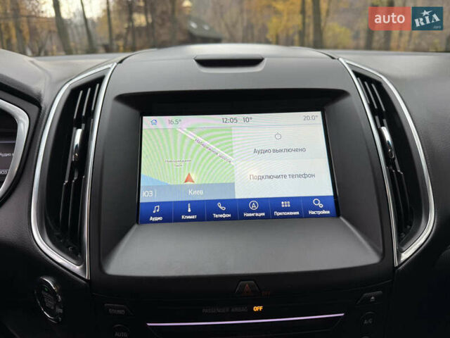 Черный Форд Эдж, объемом двигателя 2 л и пробегом 168 тыс. км за 14700 $, фото 34 на Automoto.ua