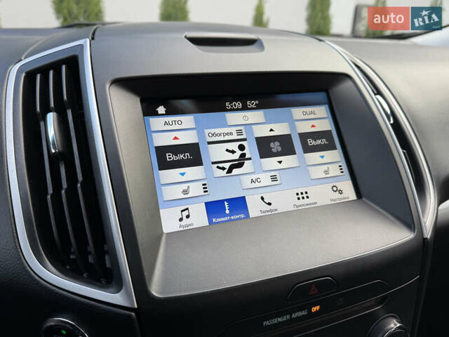 Черный Форд Эдж, объемом двигателя 2 л и пробегом 150 тыс. км за 15950 $, фото 59 на Automoto.ua