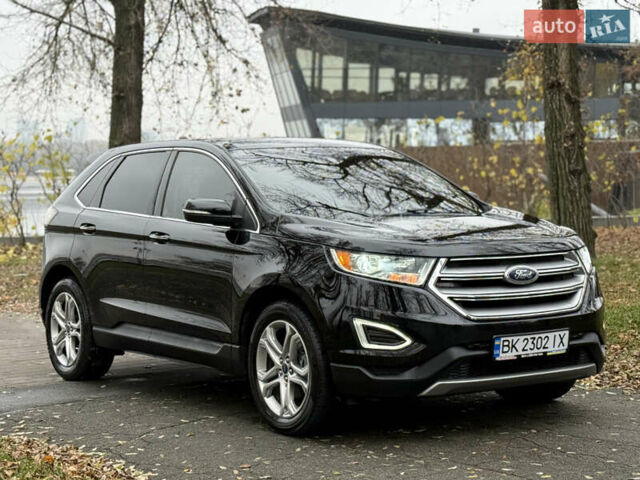 Черный Форд Эдж, объемом двигателя 2 л и пробегом 168 тыс. км за 14700 $, фото 13 на Automoto.ua
