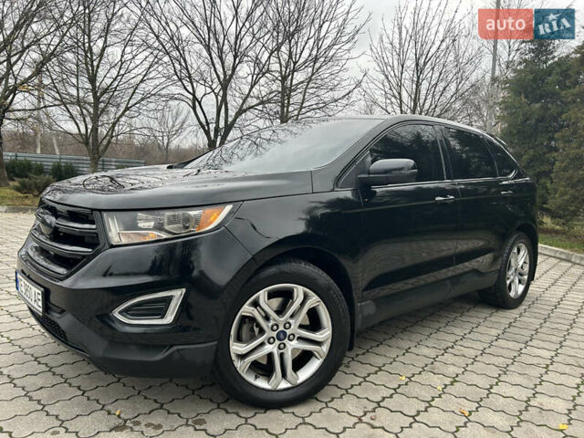 Черный Форд Эдж, объемом двигателя 3.5 л и пробегом 165 тыс. км за 17200 $, фото 3 на Automoto.ua