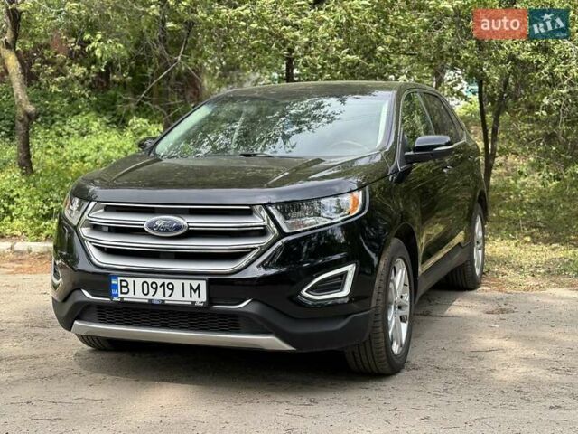 Черный Форд Эдж, объемом двигателя 3.5 л и пробегом 175 тыс. км за 15000 $, фото 2 на Automoto.ua