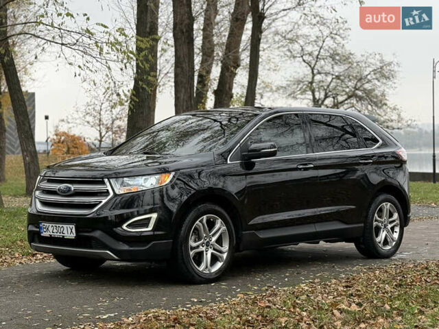 Черный Форд Эдж, объемом двигателя 2 л и пробегом 168 тыс. км за 14700 $, фото 2 на Automoto.ua