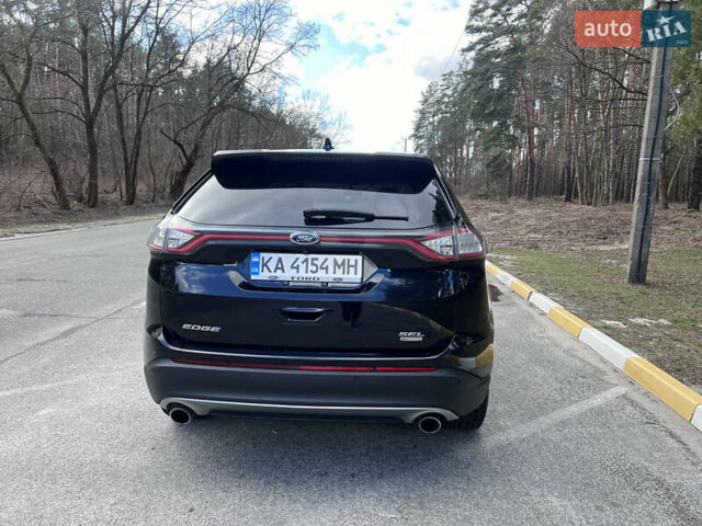 Черный Форд Эдж, объемом двигателя 2 л и пробегом 172 тыс. км за 15300 $, фото 10 на Automoto.ua