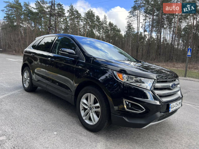 Черный Форд Эдж, объемом двигателя 2 л и пробегом 172 тыс. км за 15300 $, фото 12 на Automoto.ua