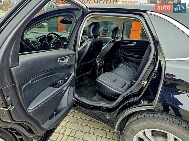 Черный Форд Эдж, объемом двигателя 2 л и пробегом 136 тыс. км за 19700 $, фото 15 на Automoto.ua