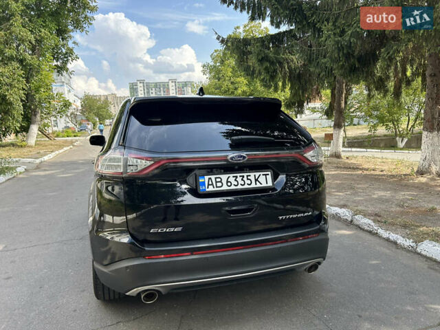 Черный Форд Эдж, объемом двигателя 3.5 л и пробегом 157 тыс. км за 17700 $, фото 20 на Automoto.ua