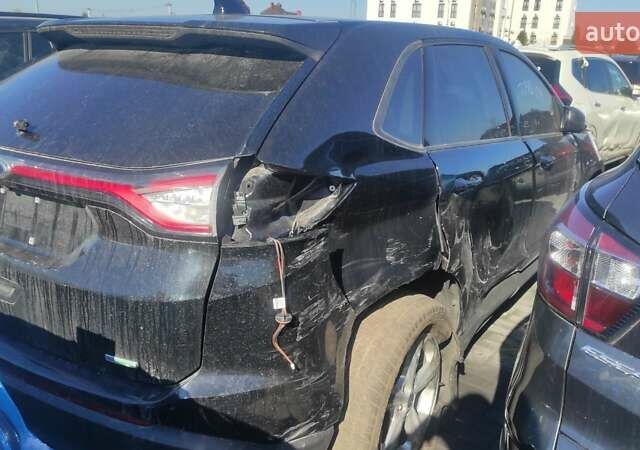 Черный Форд Эдж, объемом двигателя 2 л и пробегом 149 тыс. км за 8600 $, фото 1 на Automoto.ua