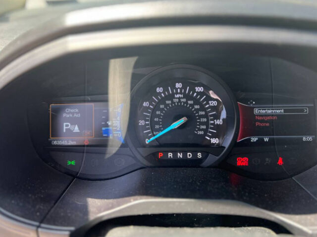 Черный Форд Эдж, объемом двигателя 2 л и пробегом 106 тыс. км за 16700 $, фото 15 на Automoto.ua