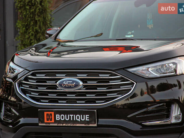 Черный Форд Эдж, объемом двигателя 2 л и пробегом 86 тыс. км за 24900 $, фото 4 на Automoto.ua