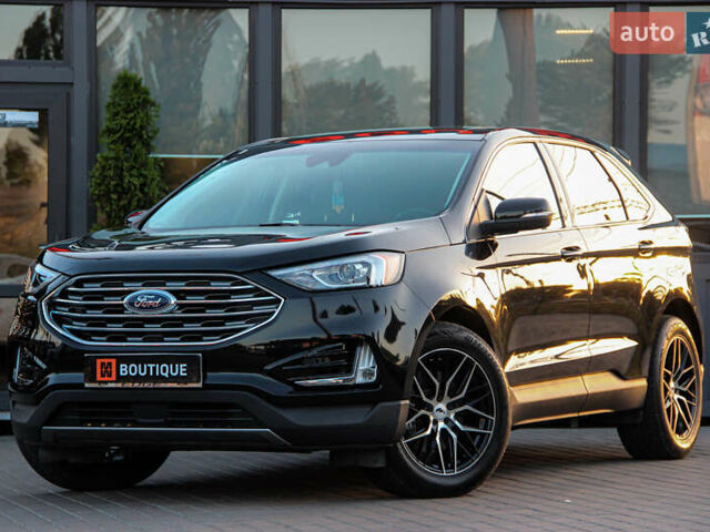 Черный Форд Эдж, объемом двигателя 2 л и пробегом 86 тыс. км за 24900 $, фото 3 на Automoto.ua