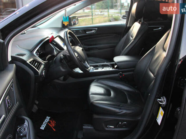 Черный Форд Эдж, объемом двигателя 2 л и пробегом 86 тыс. км за 24900 $, фото 27 на Automoto.ua