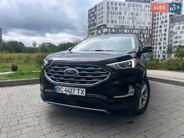 Черный Форд Эдж, объемом двигателя 2 л и пробегом 85 тыс. км за 20700 $, фото 1 на Automoto.ua