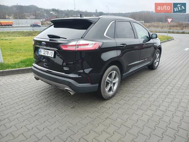 Черный Форд Эдж, объемом двигателя 2 л и пробегом 122 тыс. км за 16700 $, фото 15 на Automoto.ua