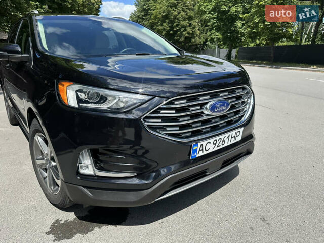 Черный Форд Эдж, объемом двигателя 2 л и пробегом 105 тыс. км за 17100 $, фото 29 на Automoto.ua