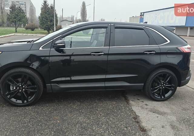 Черный Форд Эдж, объемом двигателя 2 л и пробегом 80 тыс. км за 19999 $, фото 13 на Automoto.ua