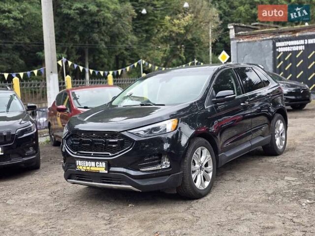 Черный Форд Эдж, объемом двигателя 2 л и пробегом 85 тыс. км за 18500 $, фото 1 на Automoto.ua