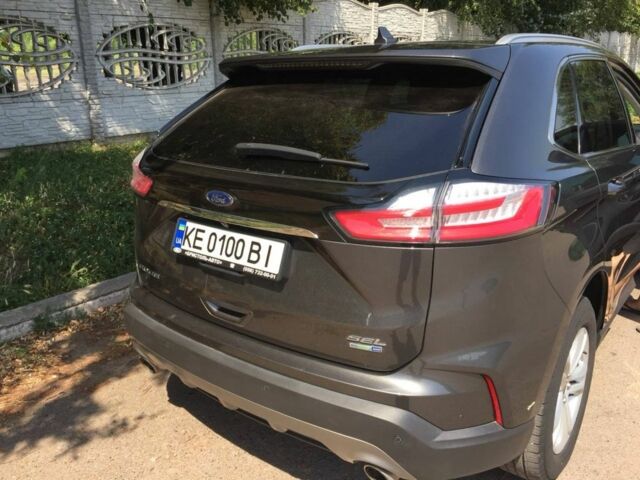 Черный Форд Эдж, объемом двигателя 2 л и пробегом 55 тыс. км за 18000 $, фото 3 на Automoto.ua