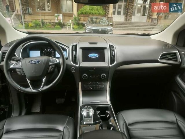 Черный Форд Эдж, объемом двигателя 2 л и пробегом 238 тыс. км за 15900 $, фото 10 на Automoto.ua