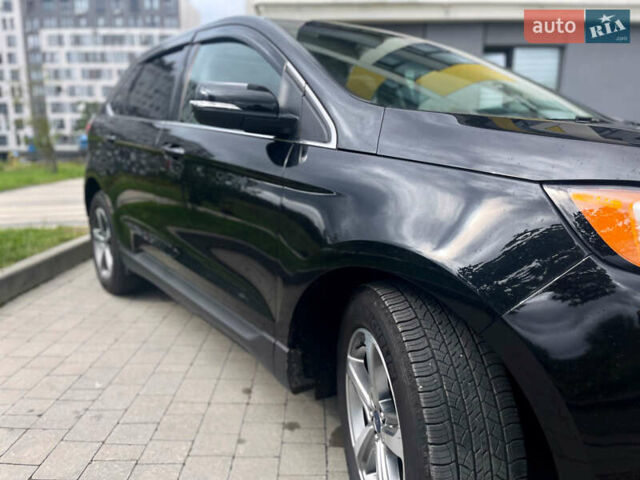 Черный Форд Эдж, объемом двигателя 2 л и пробегом 85 тыс. км за 20700 $, фото 5 на Automoto.ua