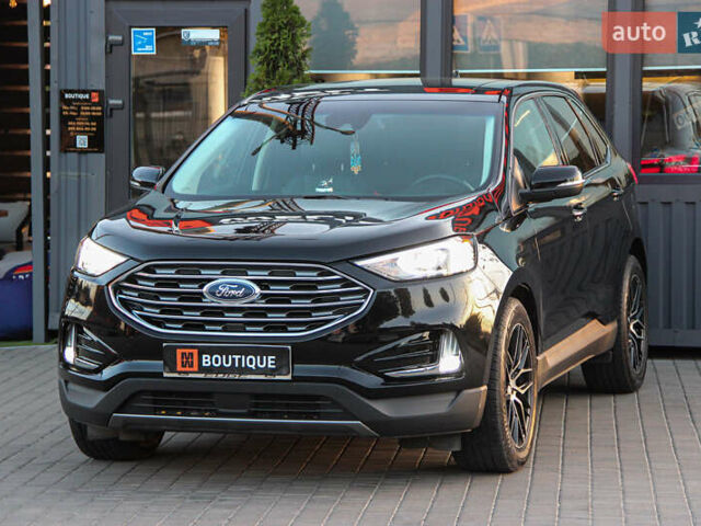 Черный Форд Эдж, объемом двигателя 2 л и пробегом 86 тыс. км за 24900 $, фото 7 на Automoto.ua