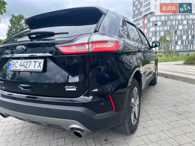 Черный Форд Эдж, объемом двигателя 2 л и пробегом 85 тыс. км за 20700 $, фото 12 на Automoto.ua