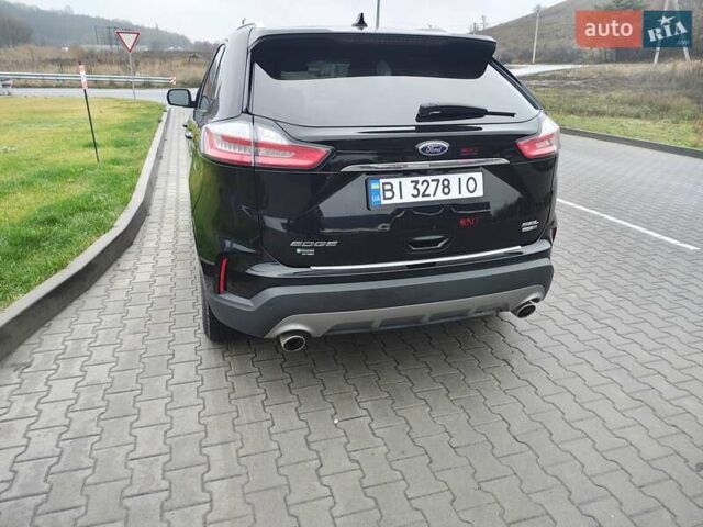 Черный Форд Эдж, объемом двигателя 2 л и пробегом 122 тыс. км за 16700 $, фото 16 на Automoto.ua