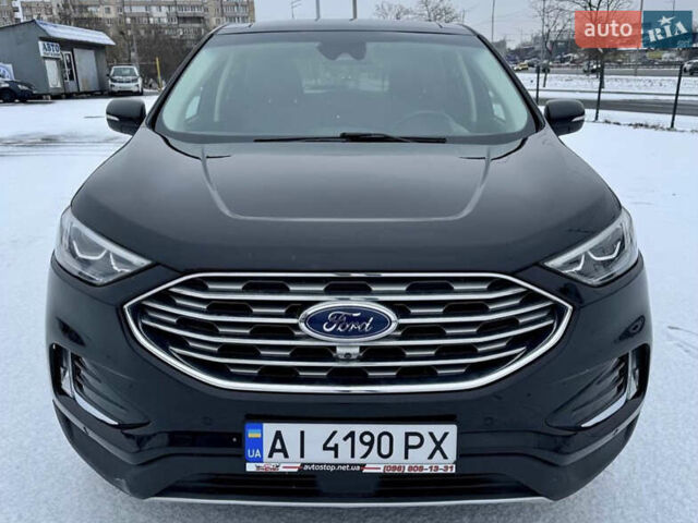 Черный Форд Эдж, объемом двигателя 2 л и пробегом 151 тыс. км за 12500 $, фото 2 на Automoto.ua