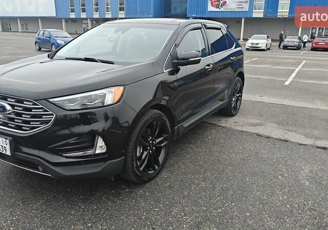 Черный Форд Эдж, объемом двигателя 2 л и пробегом 80 тыс. км за 19999 $, фото 14 на Automoto.ua