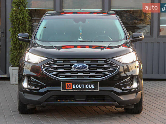 Черный Форд Эдж, объемом двигателя 2 л и пробегом 86 тыс. км за 24900 $, фото 6 на Automoto.ua