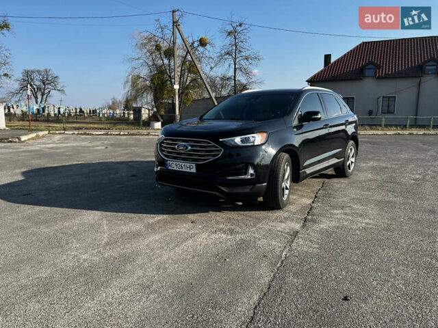 Черный Форд Эдж, объемом двигателя 2 л и пробегом 101 тыс. км за 17500 $, фото 4 на Automoto.ua