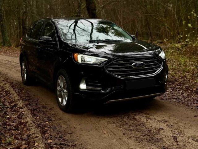 Черный Форд Эдж, объемом двигателя 2 л и пробегом 88 тыс. км за 17000 $, фото 1 на Automoto.ua