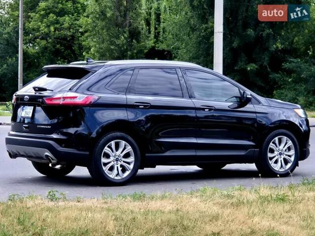 Черный Форд Эдж, объемом двигателя 2 л и пробегом 91 тыс. км за 18999 $, фото 6 на Automoto.ua