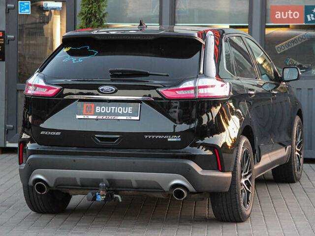 Черный Форд Эдж, объемом двигателя 2 л и пробегом 86 тыс. км за 24900 $, фото 19 на Automoto.ua