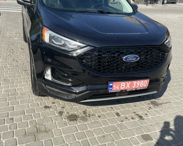 Чорний Форд Едж, об'ємом двигуна 2 л та пробігом 117 тис. км за 23400 $, фото 1 на Automoto.ua