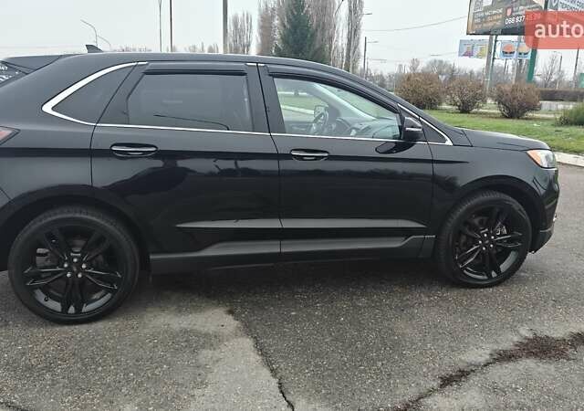 Черный Форд Эдж, объемом двигателя 2 л и пробегом 80 тыс. км за 19999 $, фото 16 на Automoto.ua