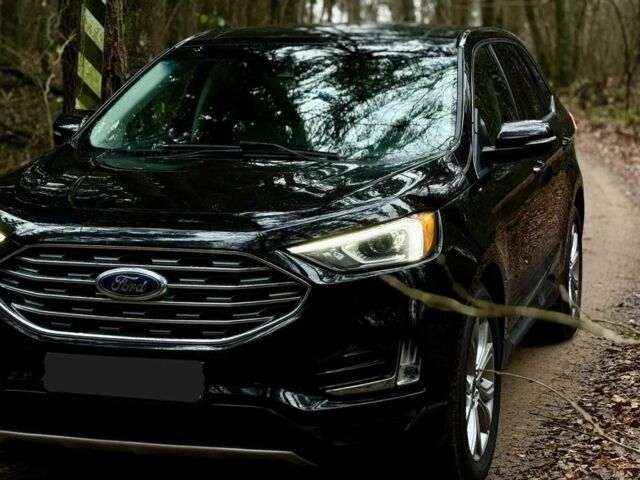 Черный Форд Эдж, объемом двигателя 2 л и пробегом 110 тыс. км за 14500 $, фото 1 на Automoto.ua