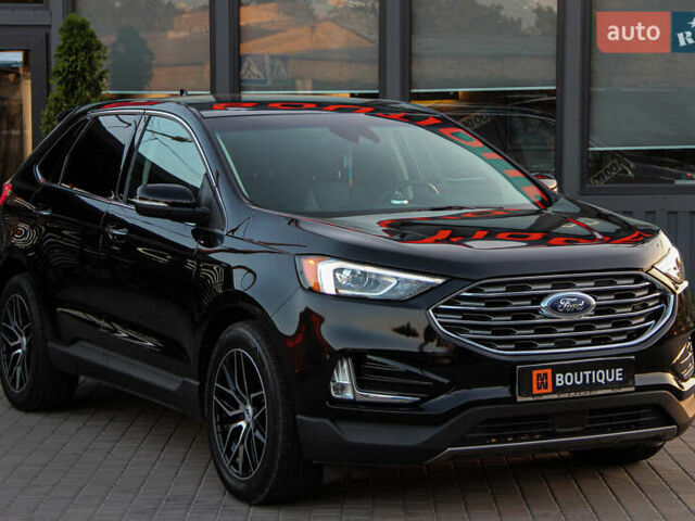 Черный Форд Эдж, объемом двигателя 2 л и пробегом 86 тыс. км за 24900 $, фото 11 на Automoto.ua