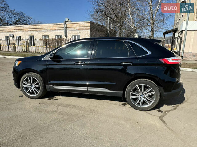 Черный Форд Эдж, объемом двигателя 2 л и пробегом 13 тыс. км за 23999 $, фото 8 на Automoto.ua