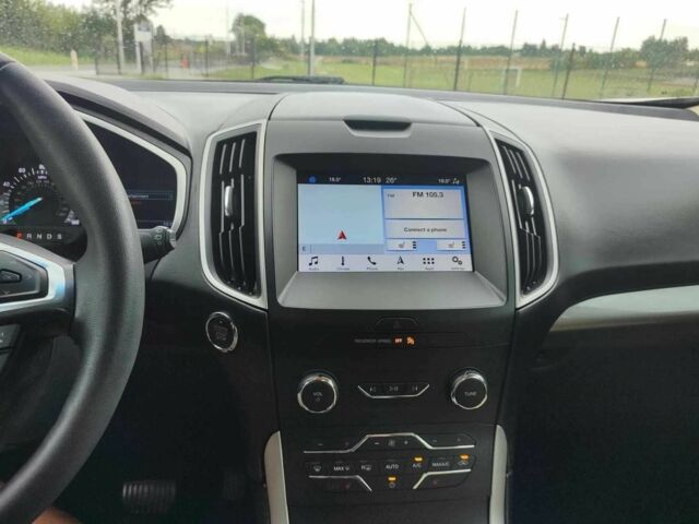 Черный Форд Эдж, объемом двигателя 2 л и пробегом 95 тыс. км за 8700 $, фото 10 на Automoto.ua